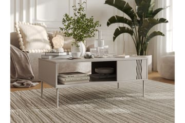 Akiko Sofabord 110 cm - Beige - Møbler - Bord - Sofabord & salongbord