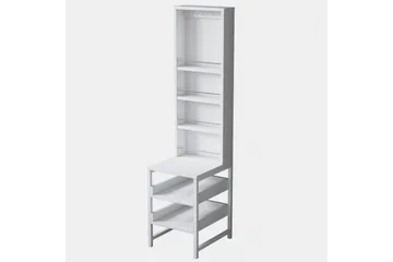 Aldros Sminkebord 35 cm - Hvit - Møbler - Bord - Sminkebord & toalettbord