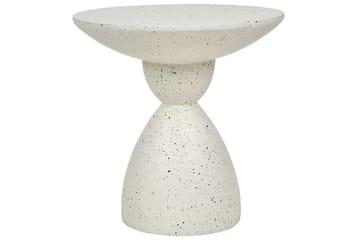 Alezio Sofabord 50 cm Rund - Hvit - Møbler - Bord - Sofabord & salongbord