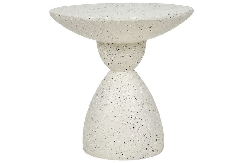 Alezio Sofabord 50 cm Rund, Hvit