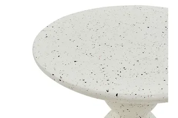 Alezio Sofabord 50 cm Rund - Hvit - Møbler - Bord - Sofabord & salongbord