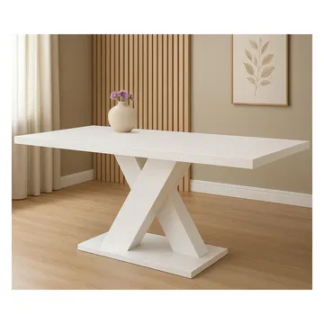 Ali Spisebord 160 cm - Hvit - Møbler - Bord - Spisebord & kjøkkenbord