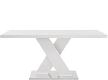 Ali Spisebord 160 cm - Hvit - Møbler - Bord - Spisebord & kjøkkenbord