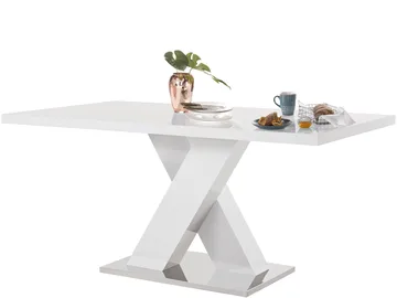 Ali Spisebord 160 cm - Hvit - Møbler - Bord - Spisebord & kjøkkenbord