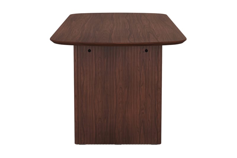 Alma rektangulært spisebord 180 × 90 cm finer - Valnøtt - Møbler - Bord - Spisebord & kjøkkenbord