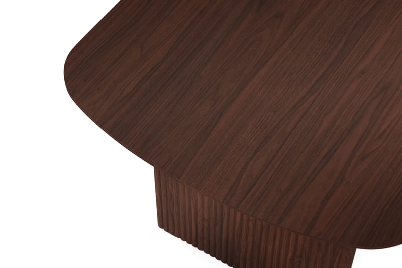 Alma rektangulært spisebord 180 × 90 cm finer - Valnøtt - Møbler - Bord - Spisebord & kjøkkenbord