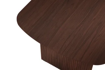 Alma rektangulært spisebord 180x90 cm finér - Valnøtt - Møbler - Bord - Spisebord & kjøkkenbord