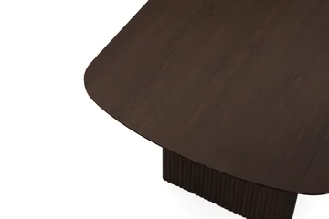 Alma rektangulært spisebord 220x100 cm finér - Røkt eik - Møbler - Bord - Spisebord & kjøkkenbord