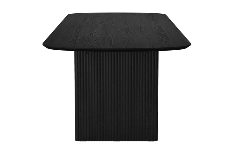 Alma rektangulært spisebord 220x100 cm finér - Svartbeiset eik - Møbler - Bord - Spisebord & kjøkkenbord