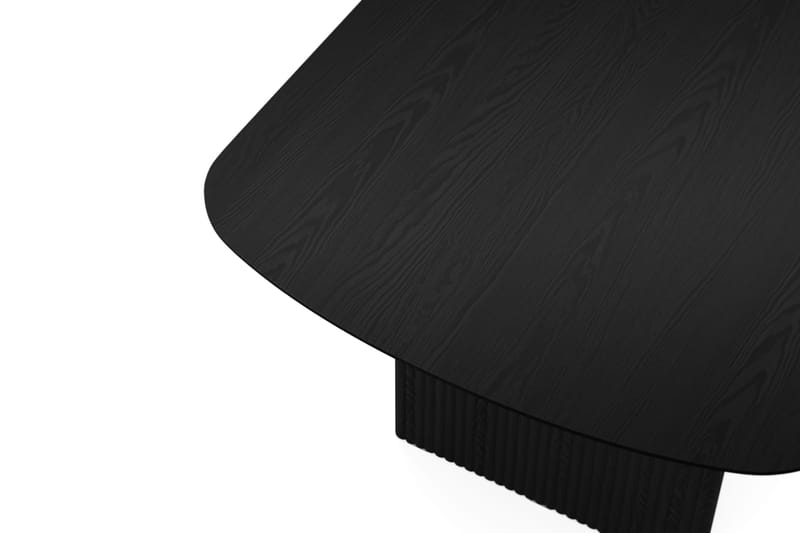 Alma rektangulært spisebord 220x100 cm finér - Svartbeiset eik - Møbler - Bord - Spisebord & kjøkkenbord