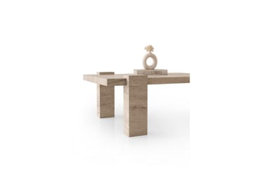 Almasi Stuebord 110 cm - Travertin - Møbler - Bord - Sofabord & salongbord
