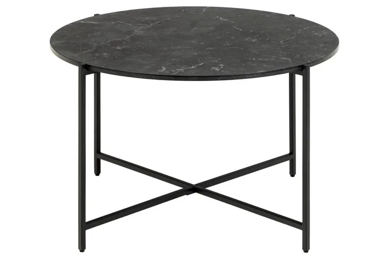 Almina Sofabord 70 cm - Svart - Møbler - Bord - Sofabord & salongbord