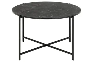 Almina Sofabord 70 cm - Svart - Møbler - Bord - Sofabord & salongbord