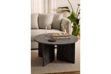 Alruba Sofabord 90 cm - Brun - Møbler - Bord - Sofabord & salongbord