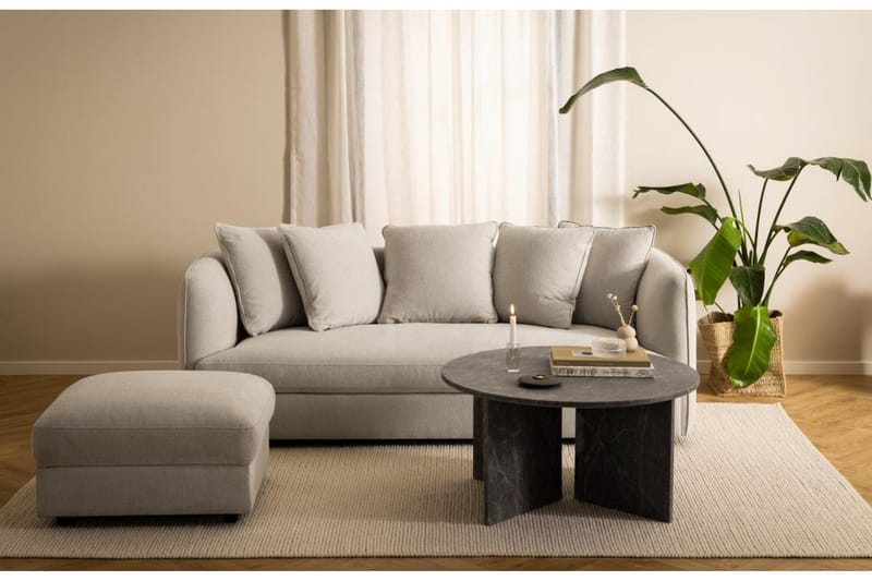 Alruba Sofabord 90 cm - Brun - Møbler - Bord - Sofabord & salongbord