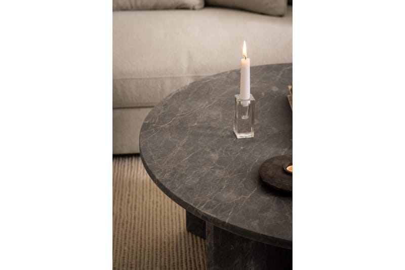 Alruba Sofabord 90 cm - Brun - Møbler - Bord - Sofabord & salongbord
