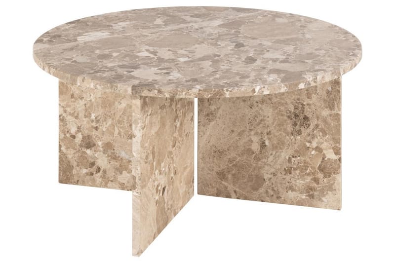 Alruba Sofabord 90 cm - Brun - Møbler - Bord - Sofabord & salongbord