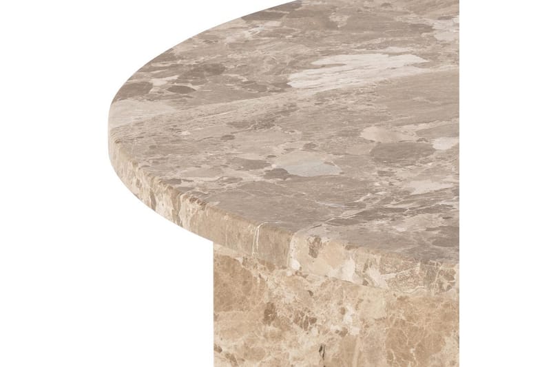 Alruba Sofabord 90 cm - Brun - Møbler - Bord - Sofabord & salongbord