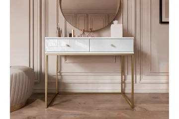 Altenau Sminkebord 100x40 cm - Hvit - Møbler - Bord - Sminkebord & toalettbord