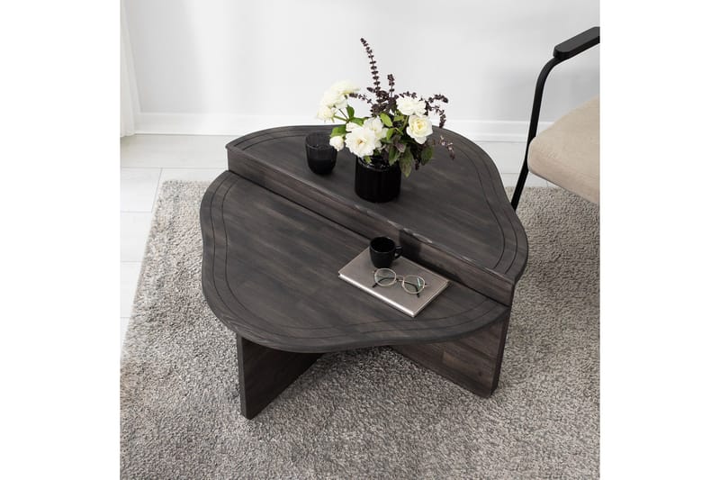 Altopiano Sofabord 90 cm - Antrasitt - Møbler - Bord - Sofabord & salongbord
