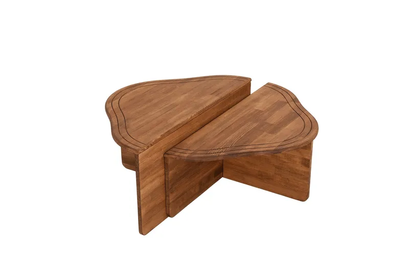 Altopiano Sofabord 90 cm, Brun