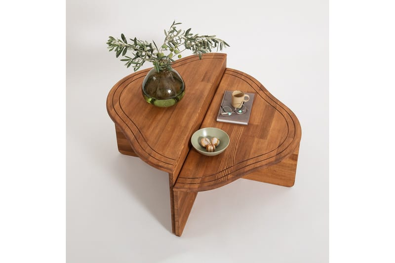 Altopiano Sofabord 90 cm - Brun - Møbler - Bord - Sofabord & salongbord