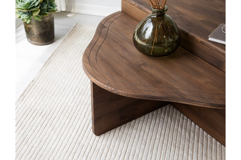 Altopiano Sofabord 90 cm - Valnøtt - Møbler - Bord - Sofabord & salongbord