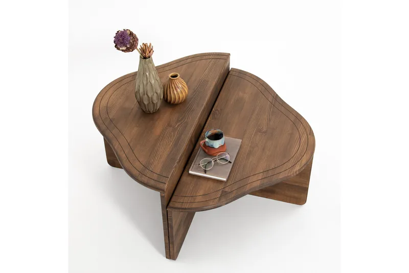 Altopiano Sofabord 90 cm - Valnøtt - Møbler - Bord - Sofabord & salongbord