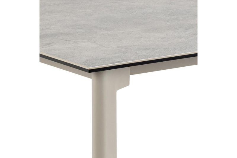 Alvi Spisebord 90 cm Rektangulært - Grå - Møbler - Bord - Spisebord & kjøkkenbord