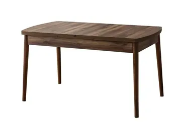 Alvryn spisegruppe bord 130 cm + 4 stoler - Brun - Møbler - Bord - Spisegruppe