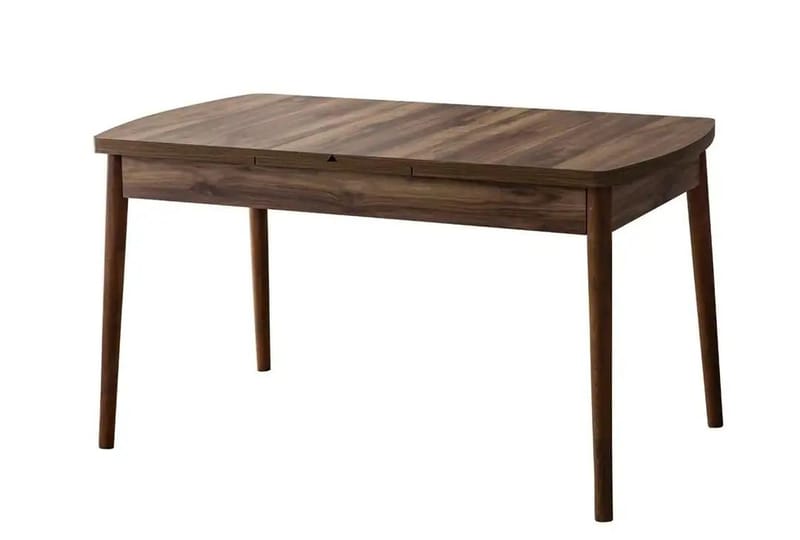 Alvryn spisegruppe bord 130 cm + 4 stoler, Brun