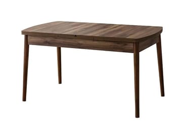 Alvryn spisegruppe bord 130 cm + 4 stoler - Brun - Møbler - Bord - Spisegruppe