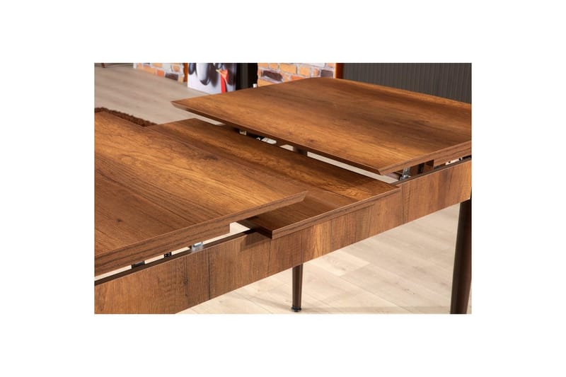 Amerbach Spisebord 132 cm Rektangulær - Valnøtt/Brun - Møbler - Bord - Spisebord & kjøkkenbord