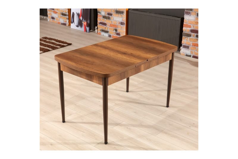 Amerbach Spisebord 132 cm Rektangulær - Valnøtt/Brun - Møbler - Bord - Spisebord & kjøkkenbord