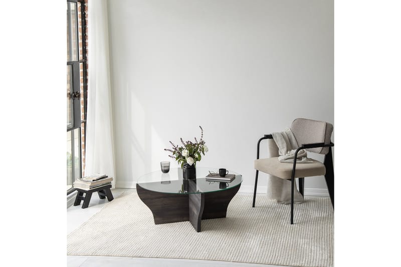 Amphora Sofabord 92 cm - Antrasitt - Møbler - Bord - Sofabord & salongbord