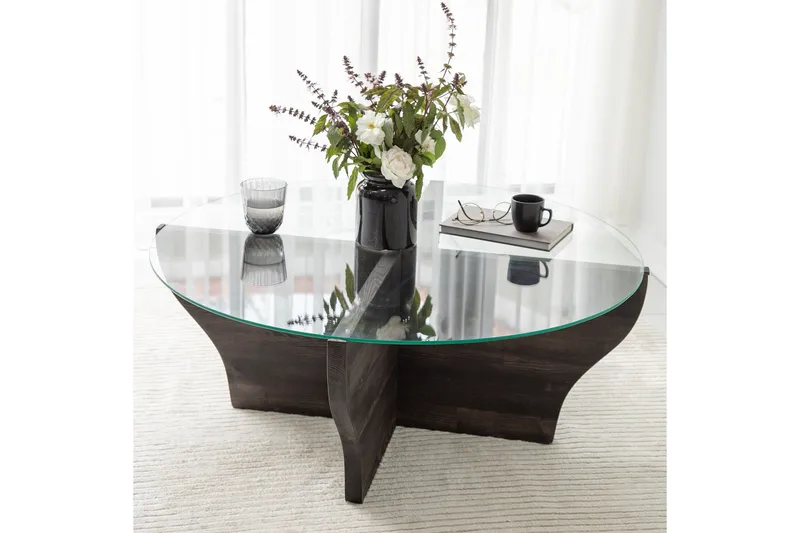 Amphora Sofabord 92 cm - Antrasitt - Møbler - Bord - Sofabord & salongbord