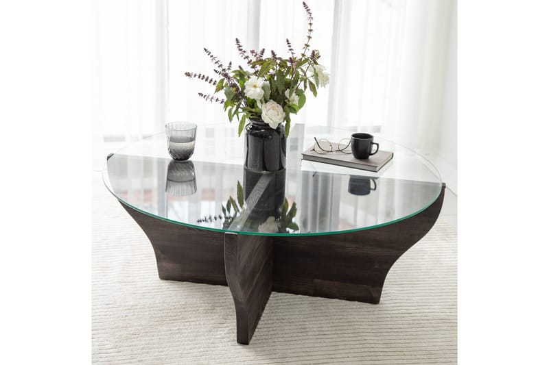 Amphora Sofabord 92 cm - Antrasitt - Møbler - Bord - Sofabord & salongbord