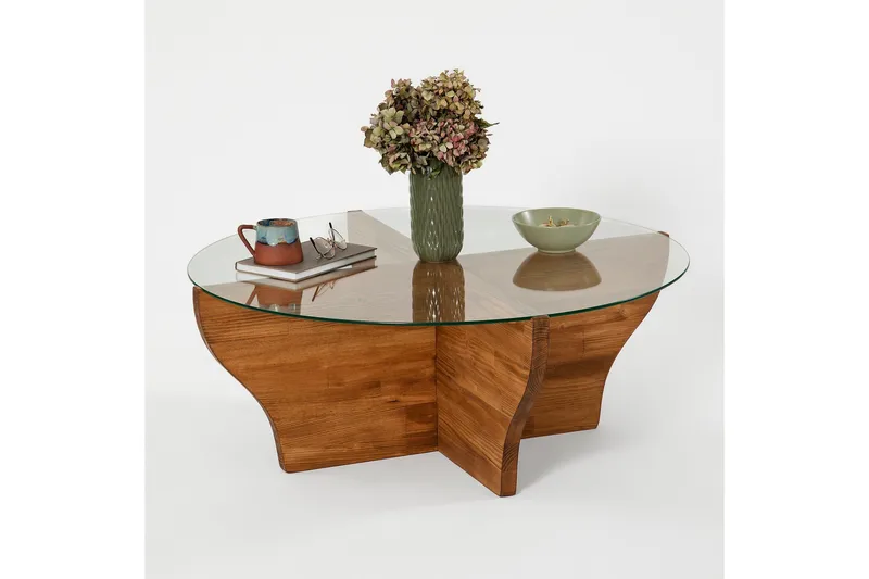 Amphora Sofabord 92 cm - Brun - Møbler - Bord - Sofabord & salongbord