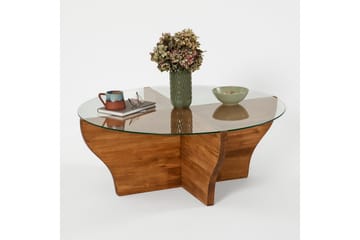 Amphora Sofabord 92 cm - Brun - Møbler - Bord - Sofabord & salongbord