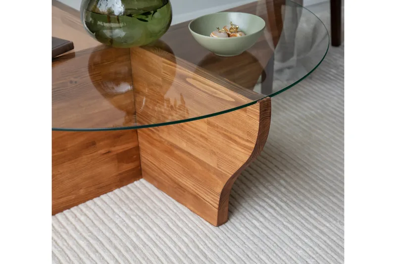 Amphora Sofabord 92 cm - Brun - Møbler - Bord - Sofabord & salongbord