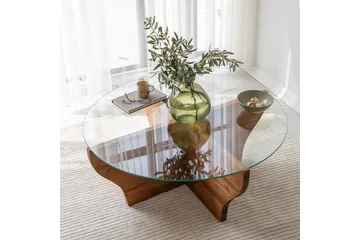 Amphora Sofabord 92 cm - Brun - Møbler - Bord - Sofabord & salongbord