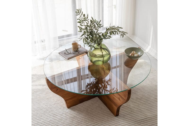 Amphora Sofabord 92 cm - Brun - Møbler - Bord - Sofabord & salongbord