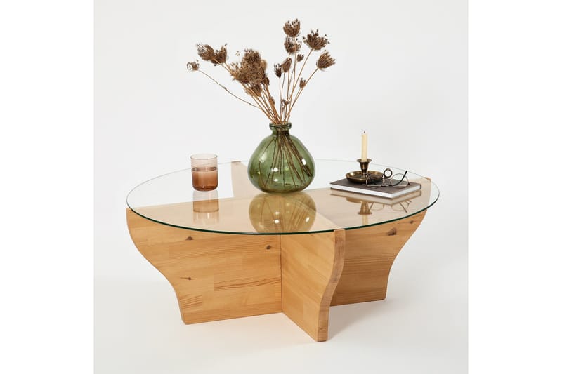 Amphora Sofabord 92 cm - Teak - Møbler - Bord - Sofabord & salongbord