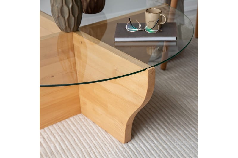 Amphora Sofabord 92 cm - Teak - Møbler - Bord - Sofabord & salongbord