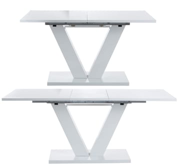Andy Spisebord 140 cm - Hvit - Møbler - Bord - Spisebord & kjøkkenbord
