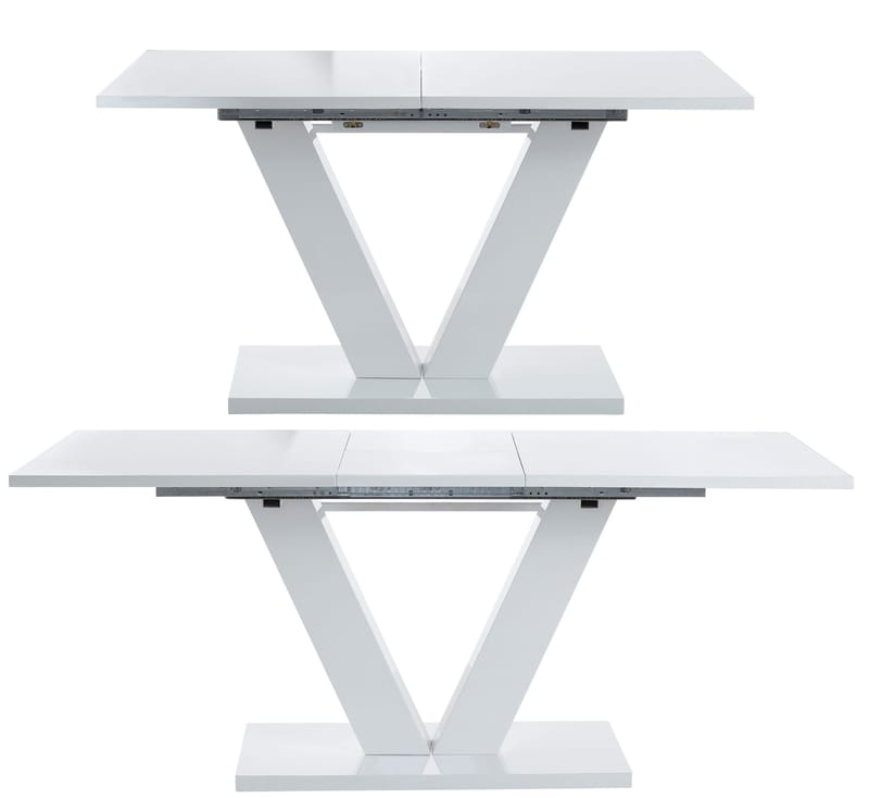 Andy Spisebord 140 cm - Hvit - Møbler - Bord - Spisebord & kjøkkenbord