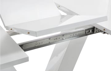 Andy Spisebord 140 cm - Hvit - Møbler - Bord - Spisebord & kjøkkenbord