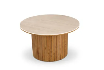 Arvo Salongbord Rundt 80 cm - Eik - Møbler - Bord - Sofabord & salongbord