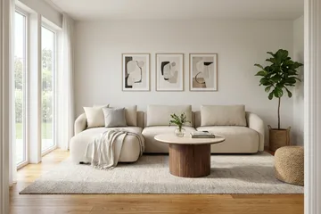 Arvo Salongbord Rundt 80 cm - Valnøtt - Møbler - Bord - Sofabord & salongbord