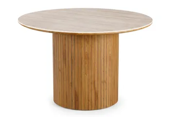 Arvo spisebord rundt 120 cm - Eik - Møbler - Bord - Spisebord & kjøkkenbord